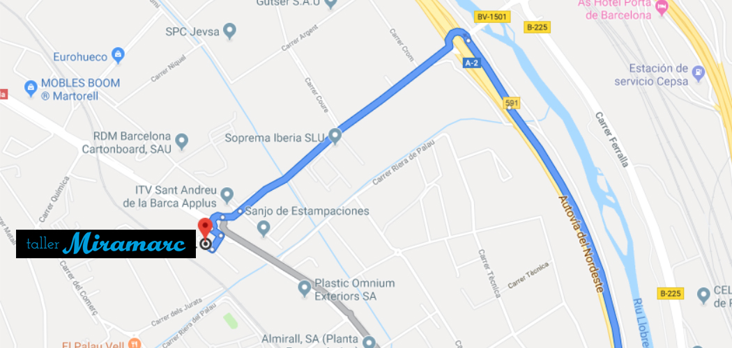 mapa taller nou